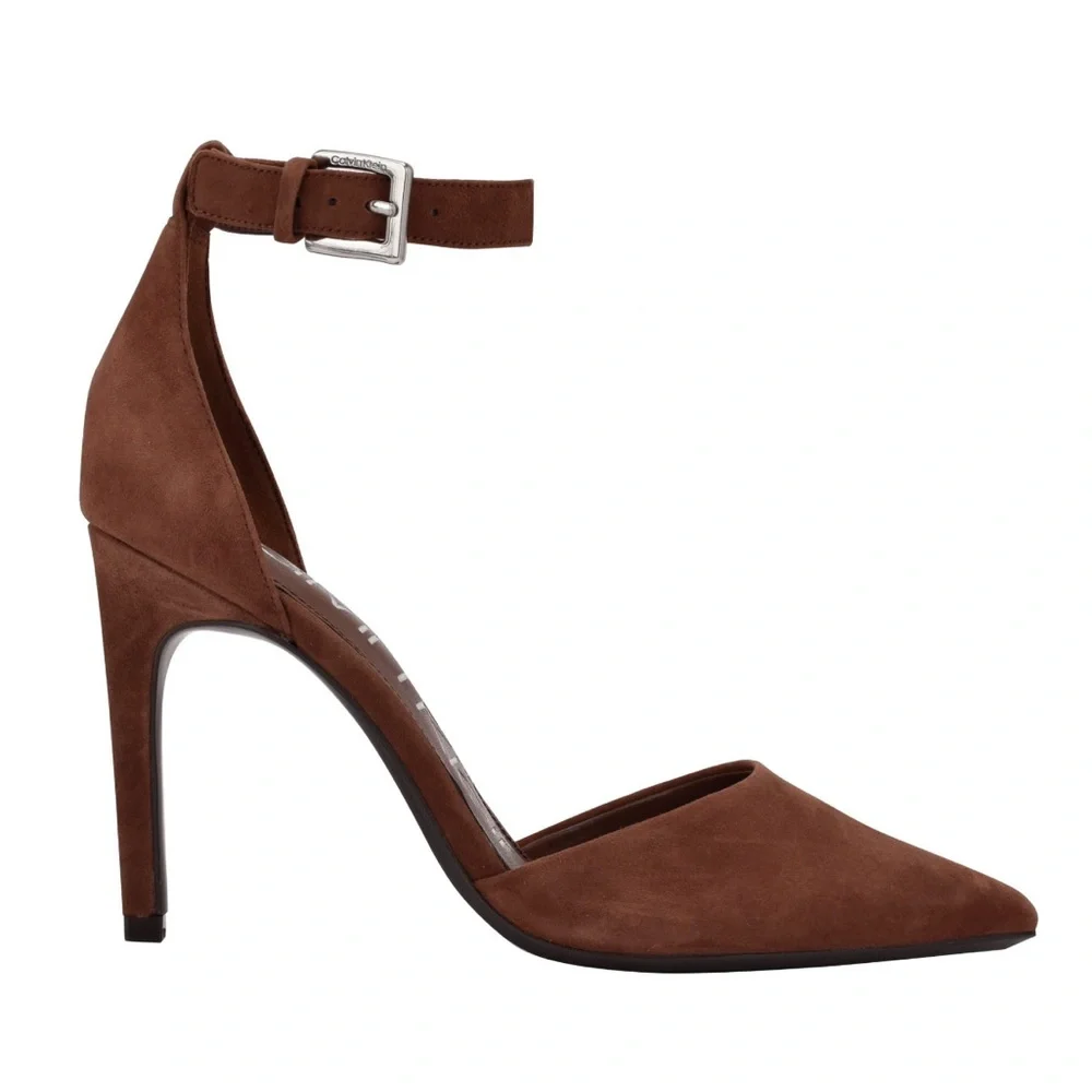 Calvin Klein Hilda Suede Stiletto 7.5 - Picture 14 of 16